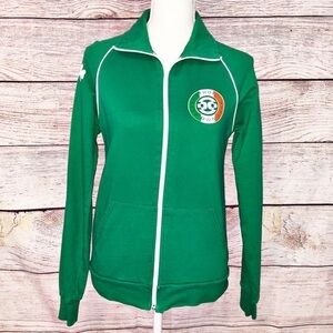 American Apparel Green Detroit's Own Track Jacket Size S